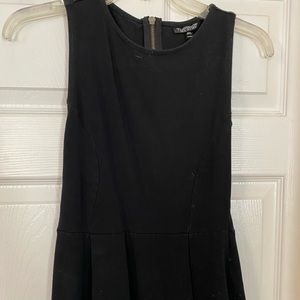 Topshop peplum top, size 6